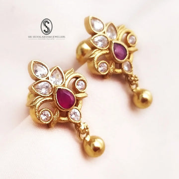 Temple Silver Earrings 224