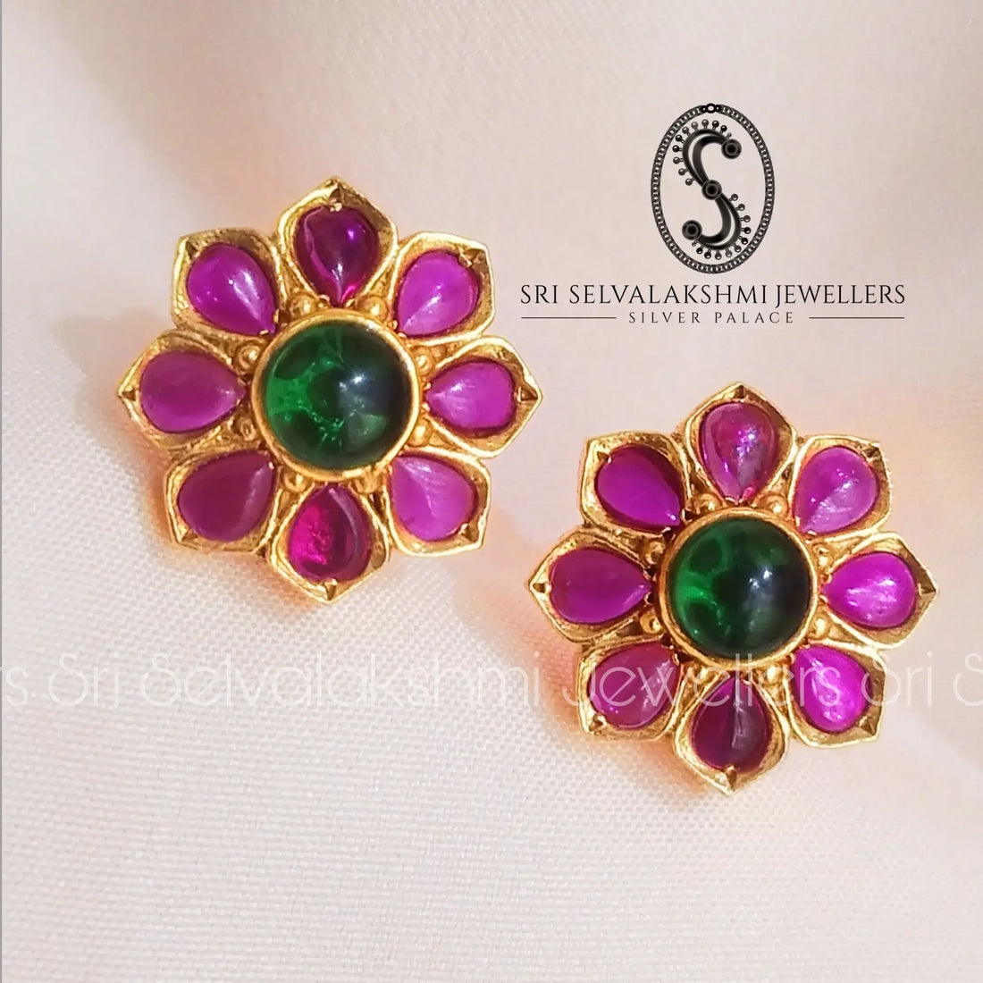 Kemp Pendent Earring Temple Silver Jewellery