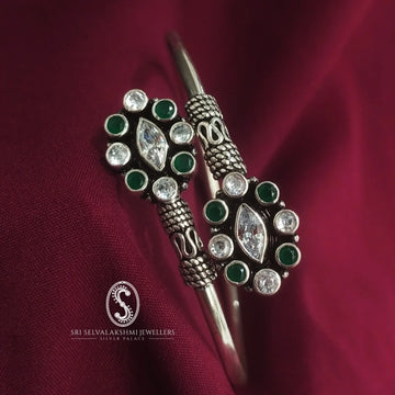 Antique Silver Kada / Flex For Ladies 510