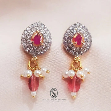 Diamond Inspired Silver Earrings 2011